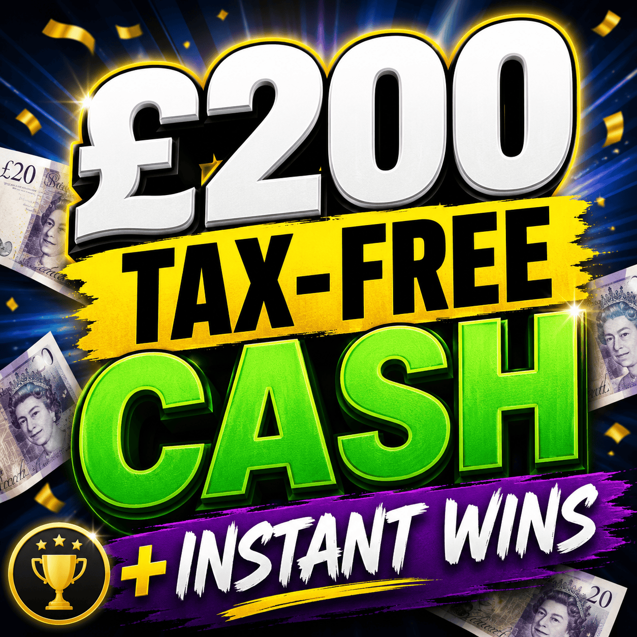 £200 Tax-Free Cash