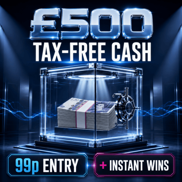 £500 Tax-Free Cash + Instant Wins